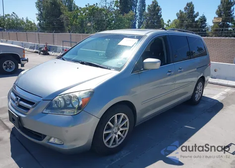 2006 Honda Odyssey Touring из США, поврежденный, VIN 5FNRL38856B110871